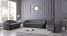 Riley Grey Velvet Loveseat - Royal Furniture & Gifts (MI) - Multi Location