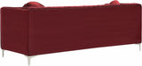 Isabelle Burgundy Velvet Sofa - Royal Furniture & Gifts (MI) - Multi Location