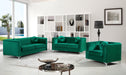 Isabelle Green Velvet Loveseat - Royal Furniture & Gifts (MI) - Multi Location