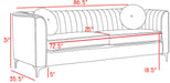 Isabelle Grey Velvet Sofa - Royal Furniture & Gifts (MI) - Multi Location