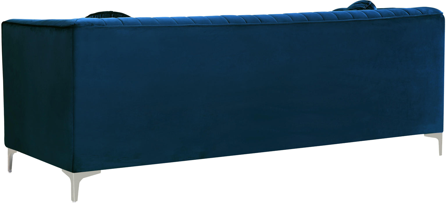 Isabelle Navy Velvet Sofa - Royal Furniture & Gifts (MI) - Multi Location