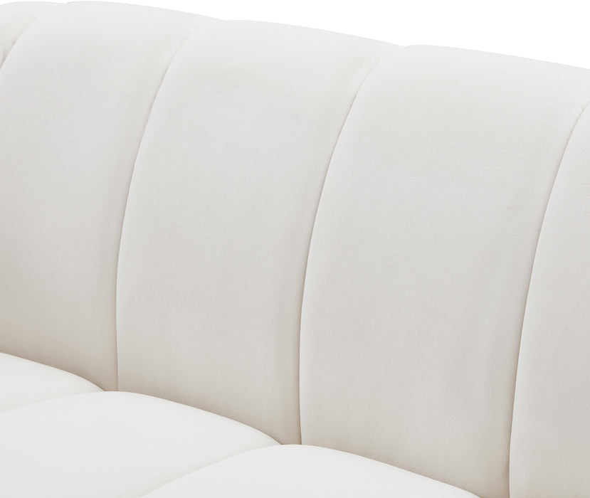 Elijah Cream Velvet Sofa - Royal Furniture & Gifts (MI) - Multi Location