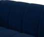 Elijah Navy Velvet Sofa - Royal Furniture & Gifts (MI) - Multi Location