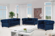 Bowery Navy Velvet Sofa - Royal Furniture & Gifts (MI) - Multi Location