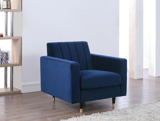 Lola Navy Velvet Chair - Royal Furniture & Gifts (MI) - Multi Location