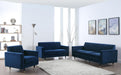Lola Navy Velvet Loveseat - Royal Furniture & Gifts (MI) - Multi Location
