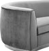 Julian Grey Velvet Sofa - Royal Furniture & Gifts (MI) - Multi Location