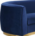 Julian Navy Velvet Loveseat - Royal Furniture & Gifts (MI) - Multi Location