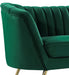 Margo Green Velvet Loveseat - Royal Furniture & Gifts (MI) - Multi Location