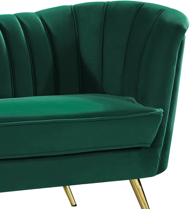 Margo Green Velvet Sofa - Royal Furniture & Gifts (MI) - Multi Location