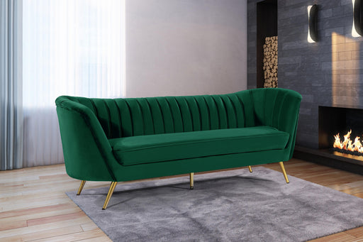 Margo Green Velvet Sofa - Royal Furniture & Gifts (MI) - Multi Location