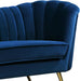 Margo Navy Velvet Sofa - Royal Furniture & Gifts (MI) - Multi Location