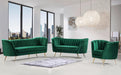 Margo Green Velvet Loveseat - Royal Furniture & Gifts (MI) - Multi Location
