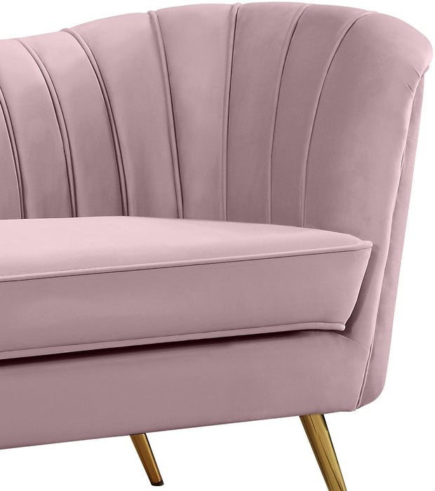 Margo Pink Velvet Sofa - Royal Furniture & Gifts (MI) - Multi Location