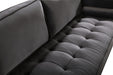 Emily Grey Velvet Loveseat - Royal Furniture & Gifts (MI) - Multi Location