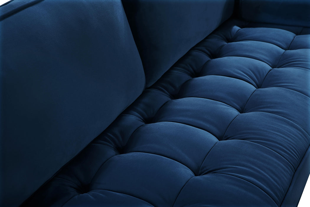 Emily Navy Velvet Sofa - Royal Furniture & Gifts (MI) - Multi Location