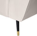 Beaumont Cream Velvet Loveseat - Royal Furniture & Gifts (MI) - Multi Location