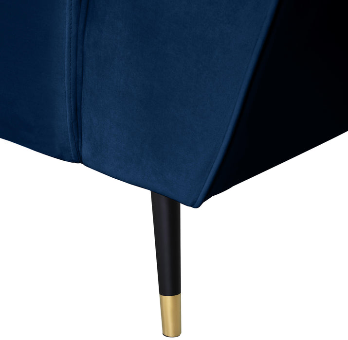 Beaumont Navy Velvet Sofa - Royal Furniture & Gifts (MI) - Multi Location