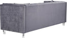 Mariel Grey Velvet Sofa - Royal Furniture & Gifts (MI) - Multi Location
