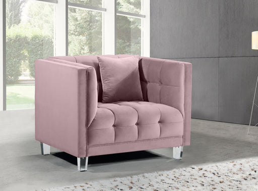 Mariel Pink Velvet Chair - Royal Furniture & Gifts (MI) - Multi Location