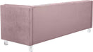 Mariel Pink Velvet Sofa - Royal Furniture & Gifts (MI) - Multi Location