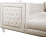 Moda Cream Velvet 3pc. Sectional - Royal Furniture & Gifts (MI) - Multi Location