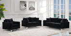 Naomi Black Velvet Sofa - Royal Furniture & Gifts (MI) - Multi Location