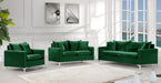 Naomi Green Velvet Loveseat - Royal Furniture & Gifts (MI) - Multi Location