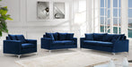 Naomi Navy Velvet Sofa - Royal Furniture & Gifts (MI) - Multi Location