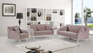 Roxy Pink Velvet Sofa - Royal Furniture & Gifts (MI) - Multi Location