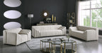 Naya Cream Velvet Loveseat - Royal Furniture & Gifts (MI) - Multi Location