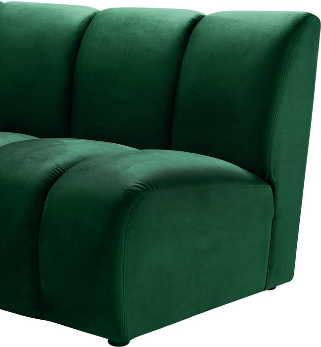 Infinity Green Velvet 9pc. Modular Sectional - Royal Furniture & Gifts (MI) - Multi Location
