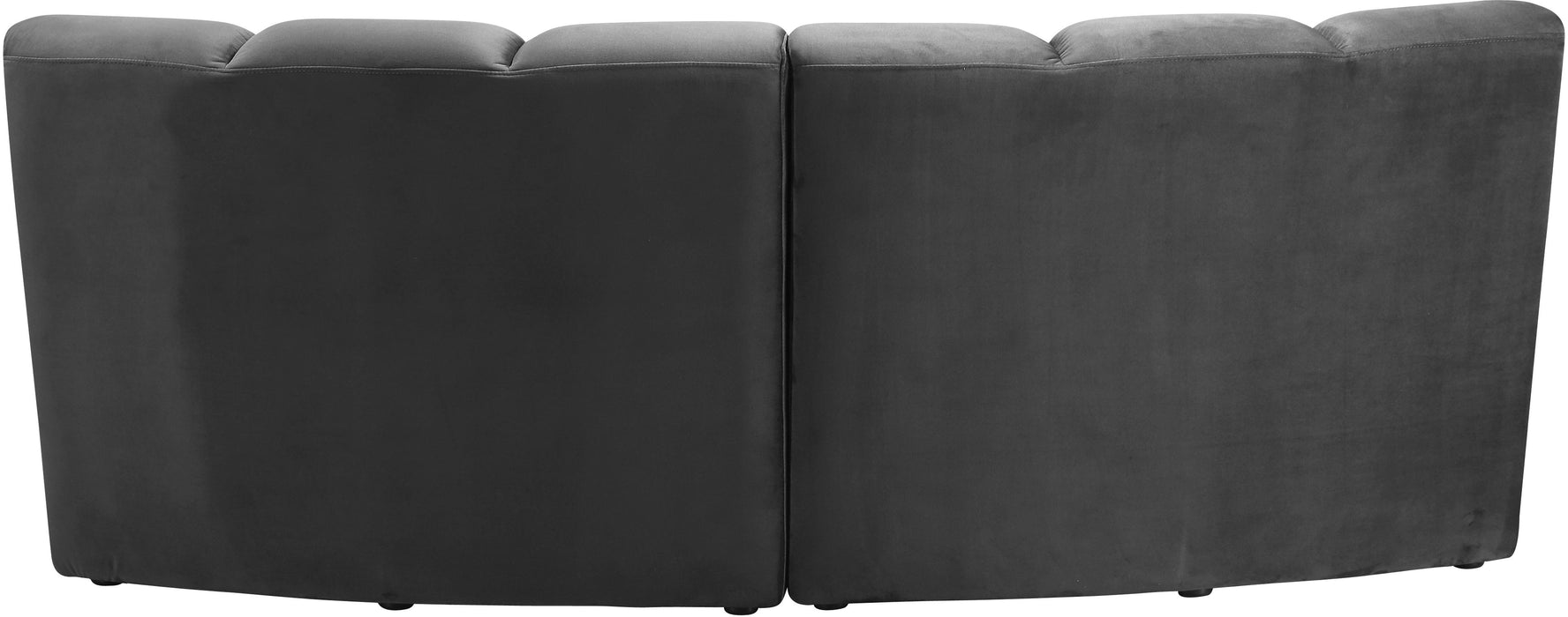 Infinity Grey Velvet 2pc. Modular Sectional - Royal Furniture & Gifts (MI) - Multi Location