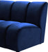 Infinity Navy Velvet 8pc. Modular Sectional - Royal Furniture & Gifts (MI) - Multi Location