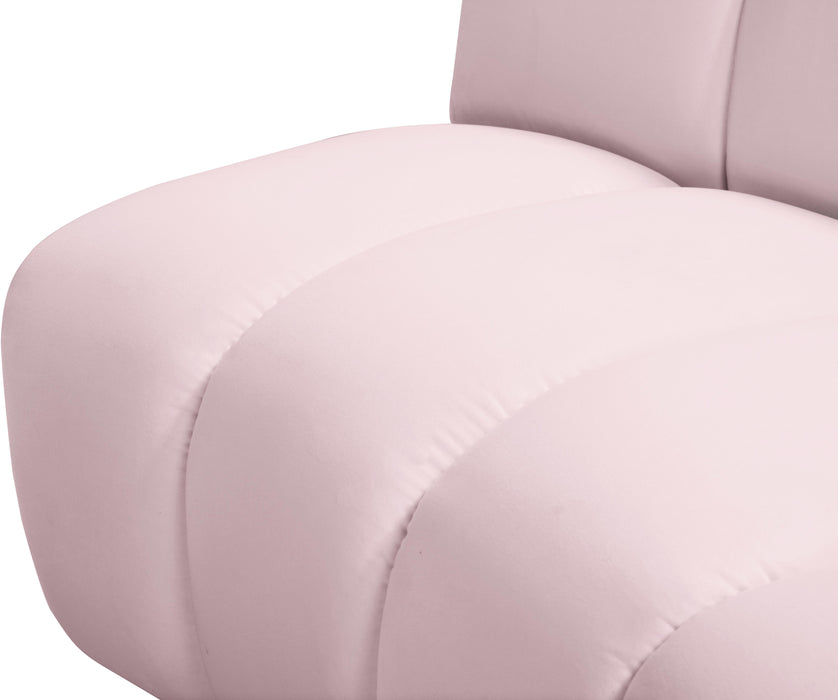 Infinity Pink Velvet 2pc. Modular Sectional - Royal Furniture & Gifts (MI) - Multi Location