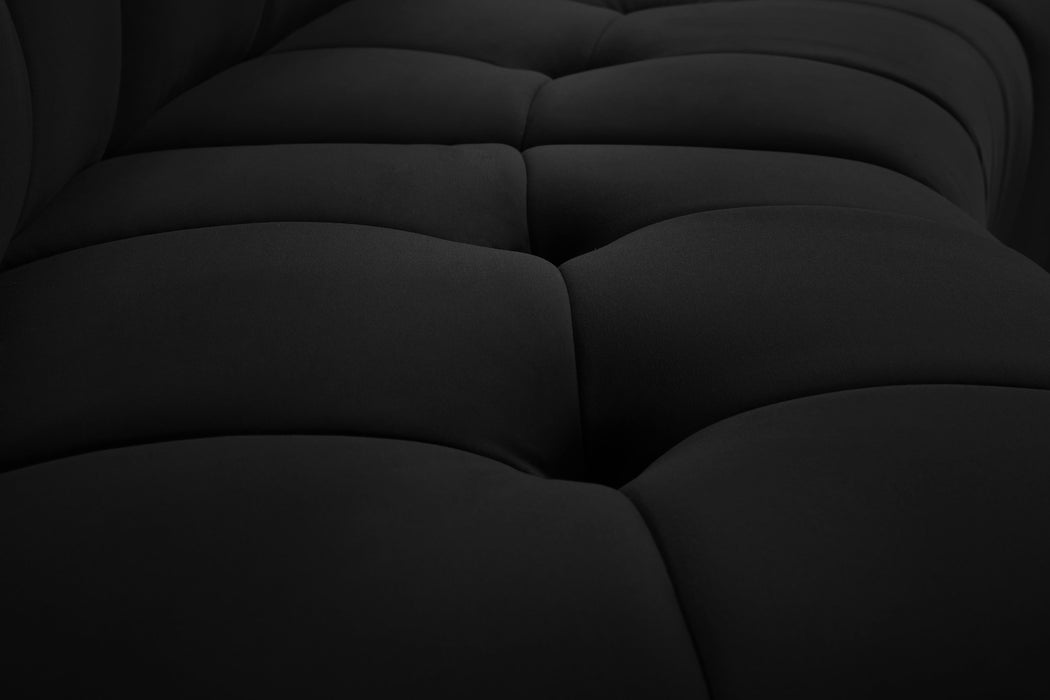 Limitless Black Velvet 14pc. Modular Sectional - Royal Furniture & Gifts (MI) - Multi Location