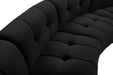 Limitless Black Velvet 12pc. Modular Sectional - Royal Furniture & Gifts (MI) - Multi Location