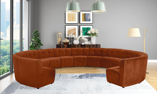 Limitless Cognac Velvet 13pc. Modular Sectional - Royal Furniture & Gifts (MI) - Multi Location