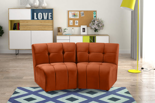 Limitless Cognac Velvet 2pc. Modular Sectional - Royal Furniture & Gifts (MI) - Multi Location