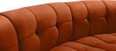 Limitless Cognac Velvet 14pc. Modular Sectional - Royal Furniture & Gifts (MI) - Multi Location