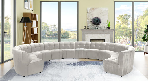 Limitless Cream Velvet 12pc. Modular Sectional - Royal Furniture & Gifts (MI) - Multi Location
