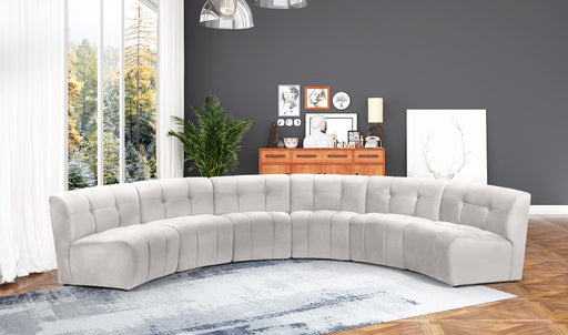 Limitless Cream Velvet 6pc. Modular Sectional - Royal Furniture & Gifts (MI) - Multi Location