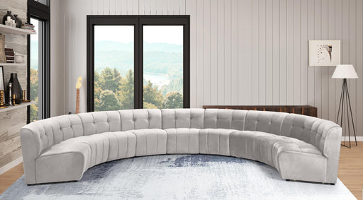 Limitless Cream Velvet 9pc. Modular Sectional - Royal Furniture & Gifts (MI) - Multi Location