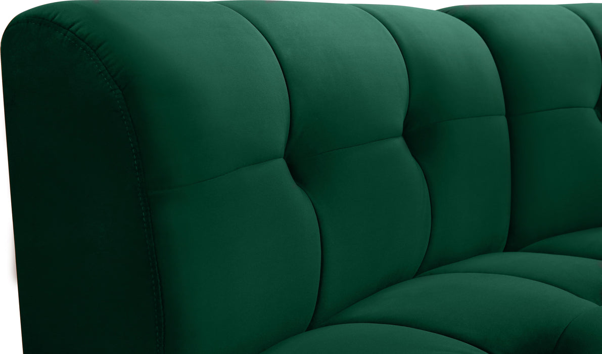 Limitless Green Velvet 15pc. Modular Sectional - Royal Furniture & Gifts (MI) - Multi Location