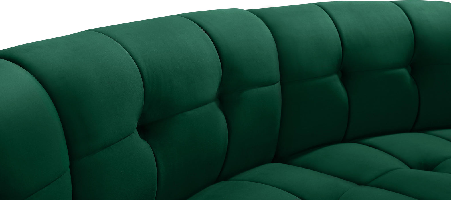Limitless Green Velvet 13pc. Modular Sectional - Royal Furniture & Gifts (MI) - Multi Location