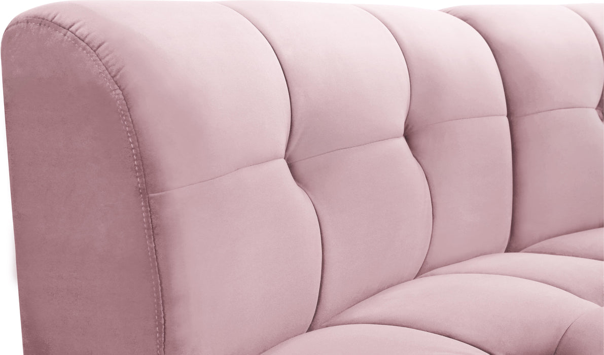 Limitless Pink Velvet 15pc. Modular Sectional - Royal Furniture & Gifts (MI) - Multi Location