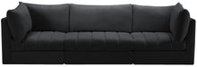 Jacob Black Velvet Modular Sofa - Royal Furniture & Gifts (MI) - Multi Location