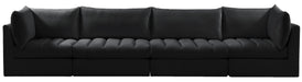 Jacob Black Velvet Modular Sofa - Royal Furniture & Gifts (MI) - Multi Location