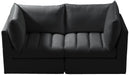 Jacob Black Velvet Modular Sofa - Royal Furniture & Gifts (MI) - Multi Location