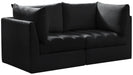 Jacob Black Velvet Modular Sofa - Royal Furniture & Gifts (MI) - Multi Location